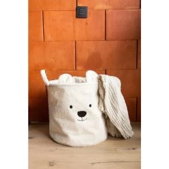 Childhome Teddy Storage Basket 40x40x40cm 7 Childhome Teddy Storage Basket 40x40x40cm -Baby Products Store Moodshots CCBTW40 MOOD 3