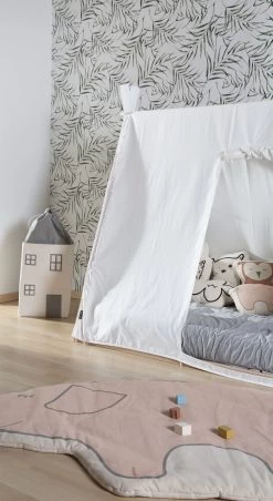 Childhome Storage Bag House Grey -Sand -Baby Products Store Moodshots TIPFC90W CCPL150PI B200TIPI TOYBHOW GYMRW GYMFTOYS MOOD