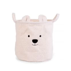 Childhome Teddy Storage Basket 40x40x40cm 6 Childhome Teddy Storage Basket 40x40x40cm -Baby Products Store Packshots CCBTW40