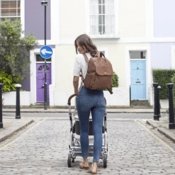 Backpack Robyn Convertible Faux Leather Tan -Baby Products Store Robyn Convertible Backpack tan 5 e114a0e7 4a1c 4ec7 a77d c12af3a078cb