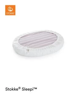 STOKKE Sleep Mini Fitted Sheet -Baby Products Store StokkeSleepi FittedSheet Mini White 170321 3302 SP