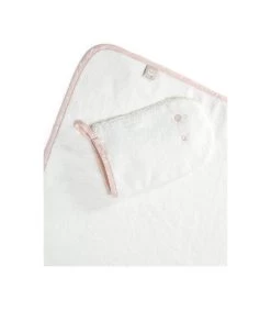 Stokke Hooded Towel -Baby Products Store Stokke 20Hooded 20Towel 20PINK 20BEE 20detail 20171201 9113