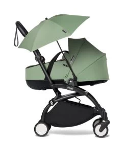 Babyzen YOYO Parasol Peppermint -Baby Products Store YOYO2 BASSINET PROFILEBLACKFRAME PARASOL PEPPERMINT WEB 450x 23a81ee9 56d1 4a0f abdf b0874e9b7b6a