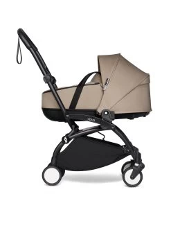 BABYZEN Stroller YOYO² Bassinet -Baby Products Store YOYO2 BASSINET PROFILEBLACKFRAME TAUPE WEB