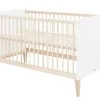 Indy Cotbed 140x70cm White/ Natural