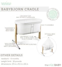 BabyBjörn Cradle White -Baby Products Store baby bjorn cradle