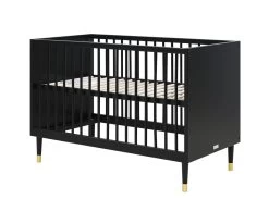 Cloë Cot Matt Black 120 X 60 -Baby Products Store bed 60x120 clo C3 AB matt black 7a7a5a7a 8e45 477d b115 c2f7e07df317