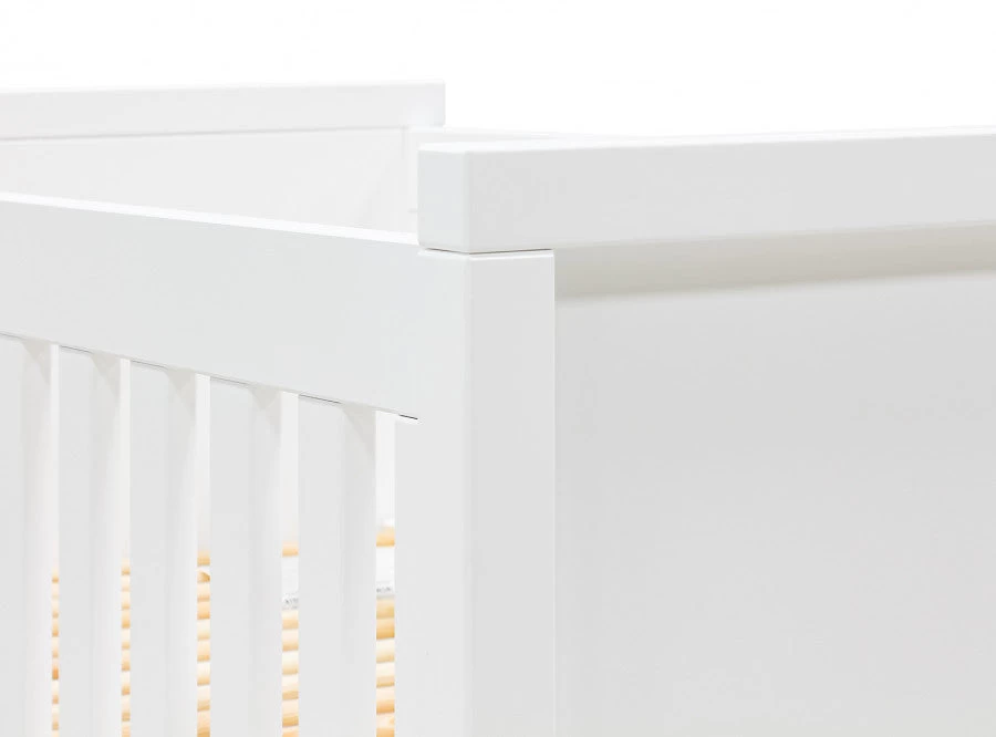 Corsica Cot Bed 70x140 White 6 Corsica Cot Bed 70x140 White - Image 6