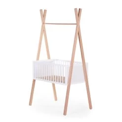Childhome Tipi Cradle 50x90 Cm + Clothing Rack