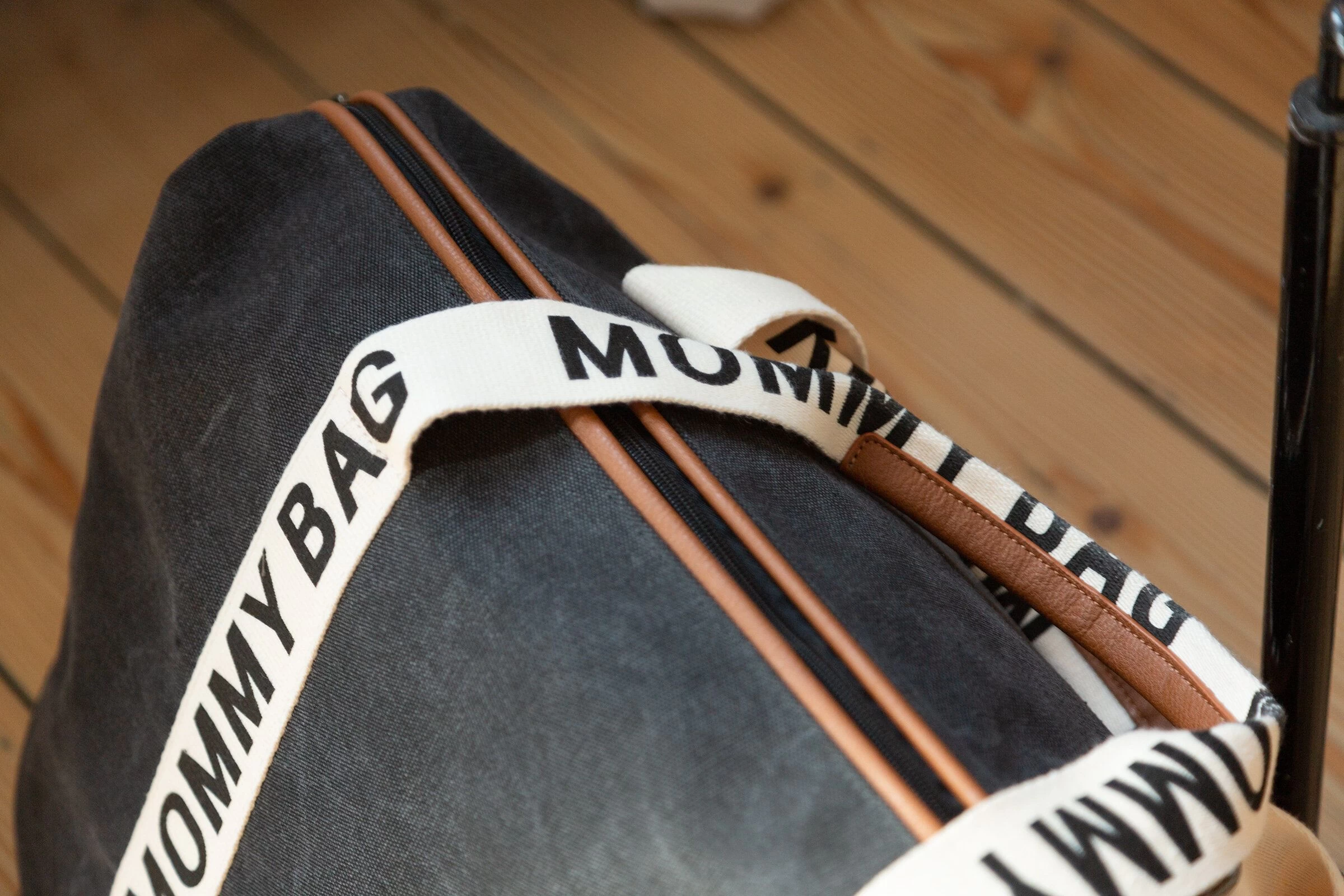 Childhome Mommy Bag Large Signature Canvas 2 Childhome Mommy Bag Large Signature Canvas - Image 2