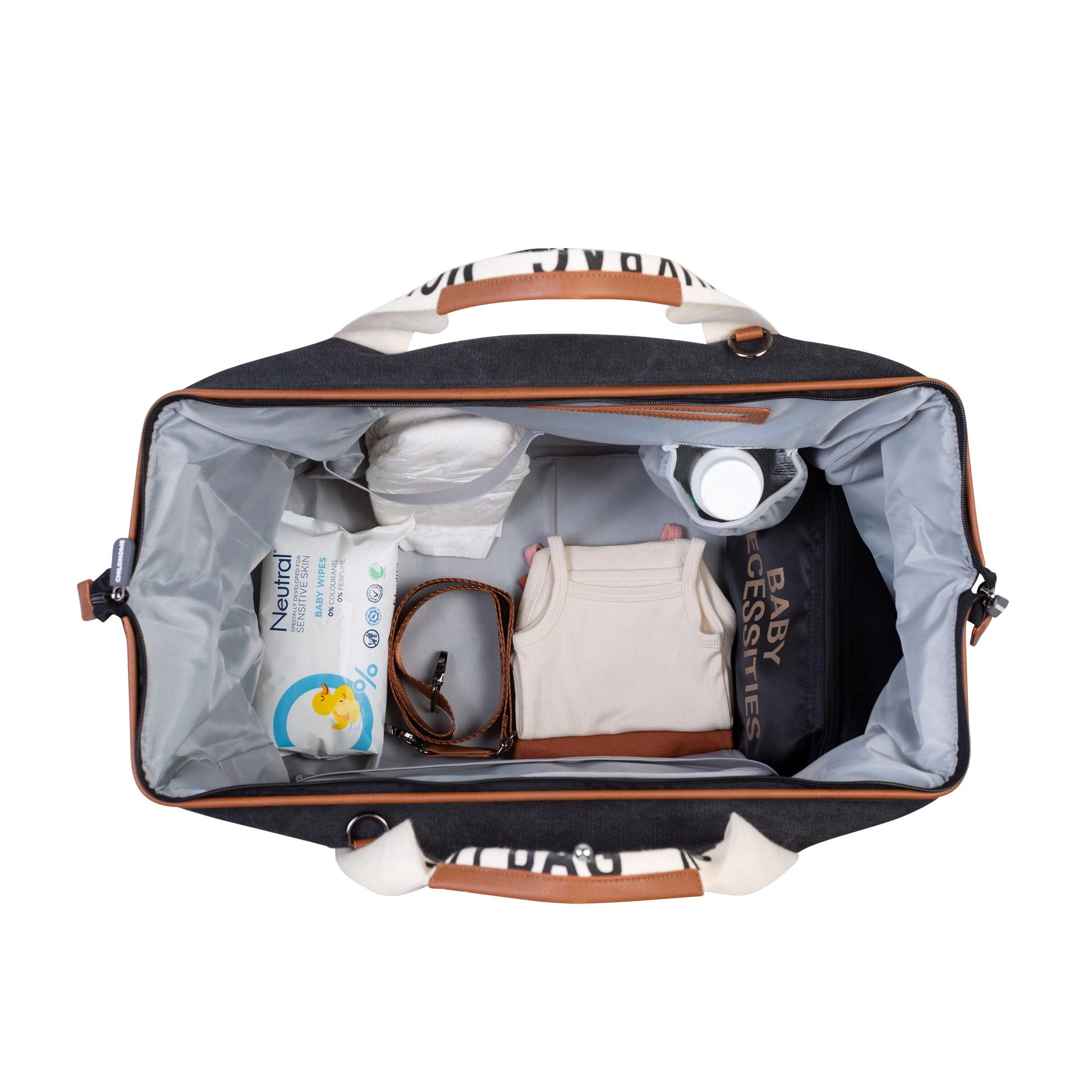 Childhome Mommy Bag Large Signature Canvas 8 Childhome Mommy Bag Large Signature Canvas - Image 8