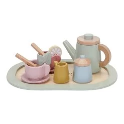 Little Dutch LD Wooden Tea Set Multi Colour