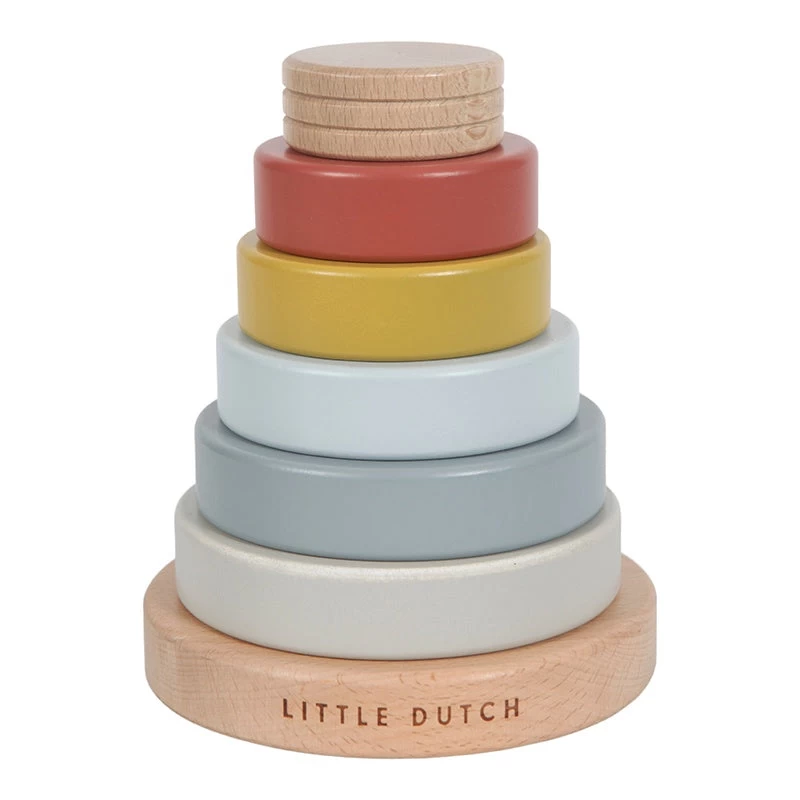 Little Dutch LD Stacking Tower- Pure & Nature 1 Little Dutch LD Stacking Tower- Pure & Nature