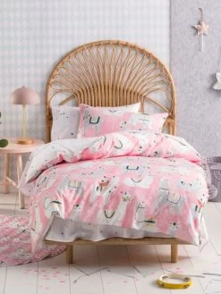 Hiccups Llama Party Duvet Set