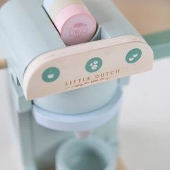Little Dutch LD Toy Coffee Machine -Baby Products Store houten koffiezetapparaat mint 10 delig little dutch 9 600x600 1