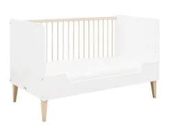 Indy Cotbed 140x70cm White/ Natural -Baby Products Store indycb6