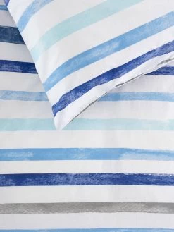 Duvet Cover Set Painter -Baby Products Store lh squiggles painter stripe dcs blue 3