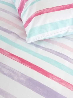 Duvet Cover Set Painter -Baby Products Store lh squiggles painter stripe dcs pink 3