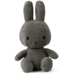 Miffy 33 Cm -Baby Products Store miffy corduroy 33cm dark grey wwwbabyplusnl 600x600 1