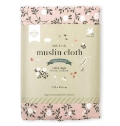 Muslin Cloth120x120cm 26 Muslin Cloth120x120cm -Baby Products Store mublpi09 lr 2 muslin cloth xl blossom dusty pink