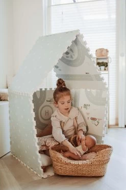 Play&Go Reversible Playmat & Storage Box EEVAA -Baby Products Store playandgo puzzlemat eva house icons1