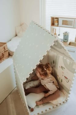 Play&Go Reversible Playmat & Storage Box EEVAA -Baby Products Store playandgo puzzlemat eva house icons3