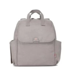 Backpack Robyn Convertible Faux Leather Pale Gray