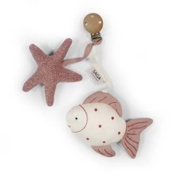 Saga Pram Toy -Baby Products Store saga pram toy fish njord pearl blush