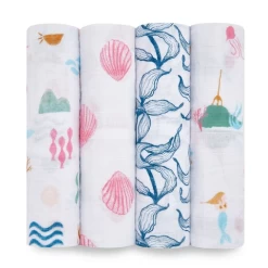 Aden + Anais Aden & Anais Swaddle Classic 4pack -Baby Products Store salty kisses 480x d49242f6 3a88 4f72 a34d f66d71496f87