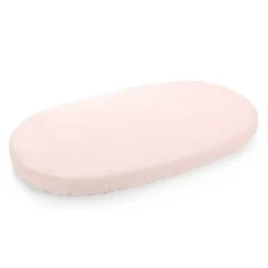 STOKKE Sleepi Bed Fitted Sheet 120 -Baby Products Store stokke sleepi fitted sheet peachy pink
