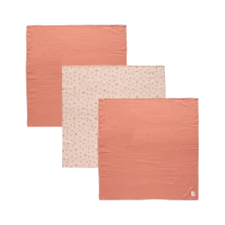 Luma Swaddles 3 Pack70x70 Cm 5 Luma Swaddles 3 Pack70x70 Cm -Baby Products Store wish pink